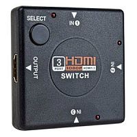 Переключатель HDMI 3 входа 1 выход