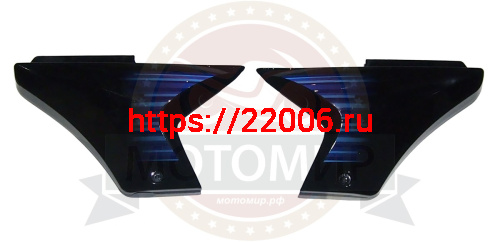 Крышка бардачка LARGO/SHURIKEN (лев.+прав.) (НАБОР)