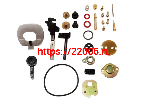 Ремкомплект карбюратора 188F (GX 390) (жиклеры, прокладки, поплавок, игла, оси) (YT-GP-001336) Ремкомплект карбюратора 188F (GX 390) (жиклеры, прокладки, поплавок, игла, оси) (YT-GP-001336)