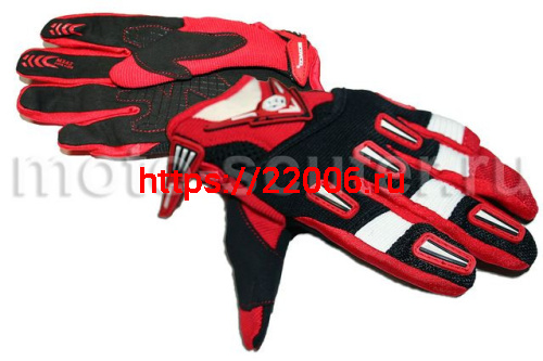 Перчатки Scoyco MX42-детские (L) красные Перчатки Scoyco MX42-детские (L) красные