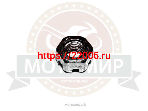 Гайка М10*1.25мм, корончатая рулевого наконечника PANTERA 250 (НАБОР) фото 2 Гайка М10*1.25мм, корончатая рулевого наконечника PANTERA 250 (НАБОР) фото 2