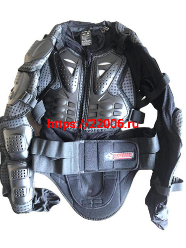 Защита тела (черепаха) Scoyco THUNDER WOLF AM02 черная (S) Защита тела (черепаха) Scoyco THUNDER WOLF AM02 черная (S)