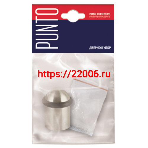 Упор Punto (Пунто) дверной напольный DFIX/F40 (DS PF-40) SN-3 мат.никель фото 3 Упор Punto (Пунто) дверной напольный DFIX/F40 (DS PF-40) SN-3 мат.никель фото 3