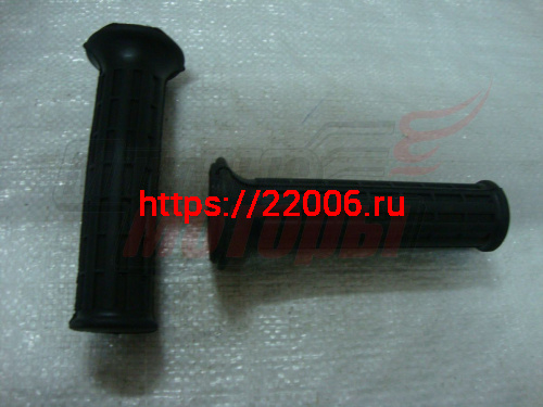 Ручка Урал руля резиновая (вафля) пара Ручка Урал руля резиновая (вафля) пара