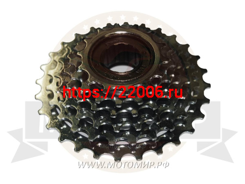 Трещотка 6 ск.14-16-18-21-24-28T недискретная (EMFW-601) (EMFW-603) HUALONG