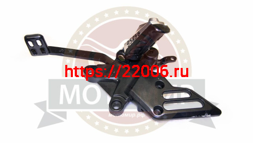 Подножка водителя FALCON правая, в сборе с кронштейном и педалью ТОРМОЗА (Узел в сборе) Подножка водителя FALCON правая, в сборе с кронштейном и педалью ТОРМОЗА (Узел в сборе)