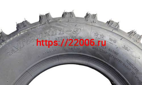 Покрышка ATV  9" 20 х 11.00 - 9 (Р3164) без камеры, WANDA NEW!!! фото 3