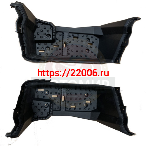 Подножка ATV HUNTER 125 левая/правая (пластик) Мотолэнд / Авантис