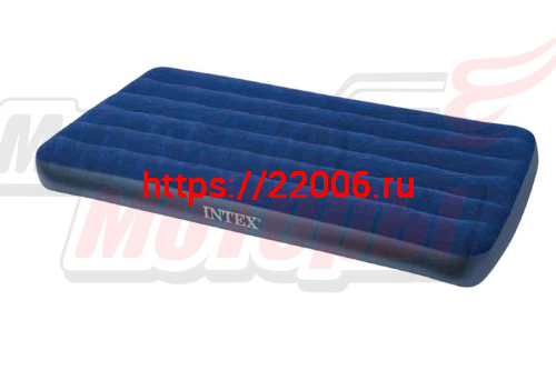Матрас кемпинговый флок 99х191х25 см (64757) INTEX Матрас кемпинговый флок 99х191х25 см (64757) INTEX
