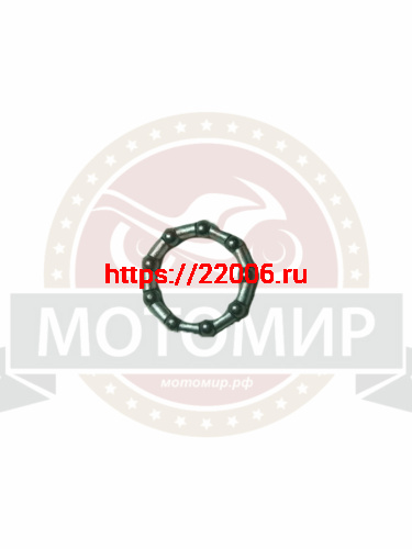 Подшипник вело кареточного узла, 9 шариков, 3/16" (4.75мм), D-30мм