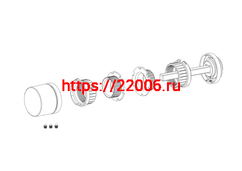 Ручка Armadillo (Армадилло) поворотная BK6.K.ART30 BL-26 черный фото 3 Ручка Armadillo (Армадилло) поворотная BK6.K.ART30 BL-26 черный фото 3