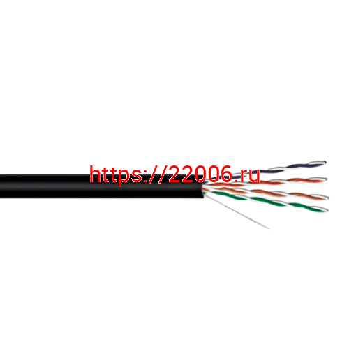 Кабель U/UTP Cat 5e PE 4х2х0,52 Кабель U/UTP Cat 5e PE 4х2х0,52