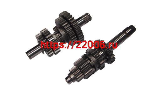 Коробка в сборе KAYO YX160 1P60FMJ (Е12-1,2) (НАБОР)