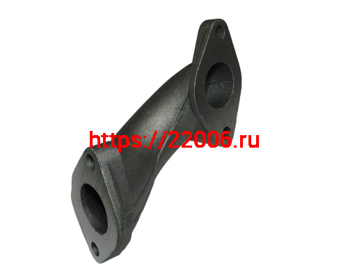 Патрубок карбюратора 1Р39 алл 1Р54FMI Шторм аллюминий фото 3