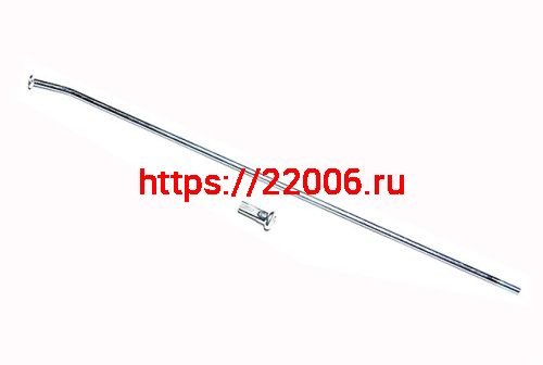 Спица переднего колеса с ниппелем 21" (комплект) TTR250а 3.5*225мм Спица переднего колеса с ниппелем 21" (комплект) TTR250а 3.5*225мм