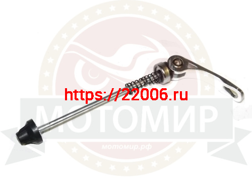 Эксцентрик втулки переднего колеса 110мм/141мм, М4 черный, алюм. (TRB-796) (JK 6357)