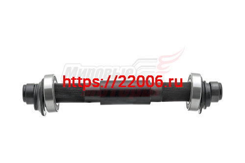 Каретка BMX SPANISH 48T-19mm с промподшипниками (ф37х19х9mm) и болтами (стальные чашки и корпус) Каретка BMX SPANISH 48T-19mm с промподшипниками (ф37х19х9mm) и болтами (стальные чашки и корпус)