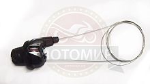 Шифтер Shimano Tourney, RS36-LS BT, лев, 3 скор., тр. 1800мм